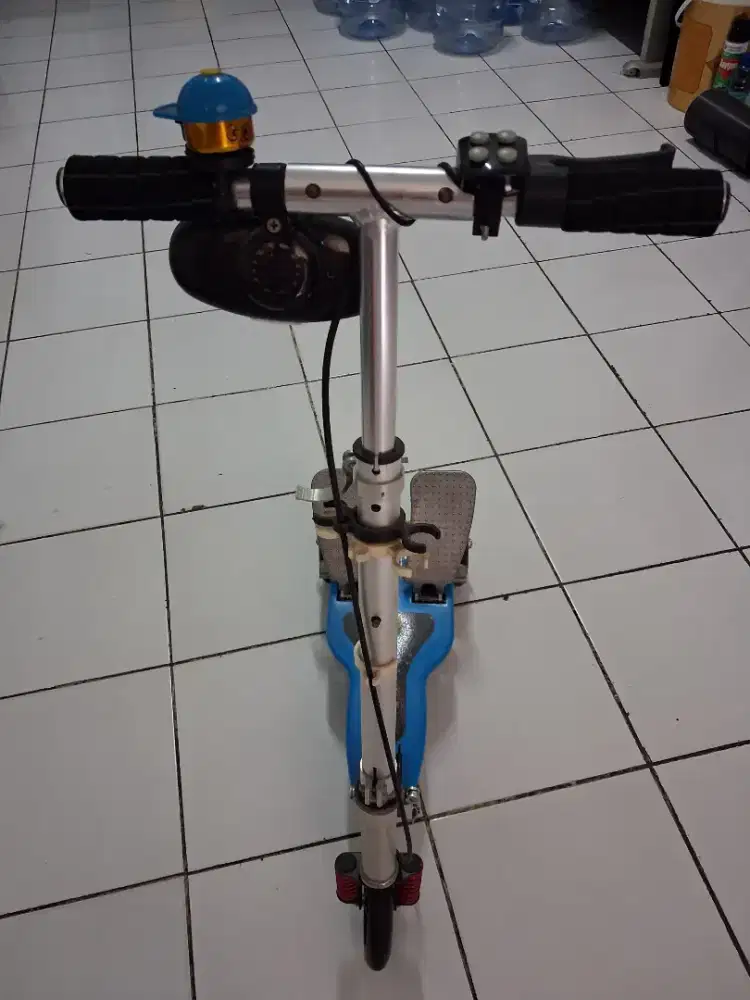 Scooter pedal prelove