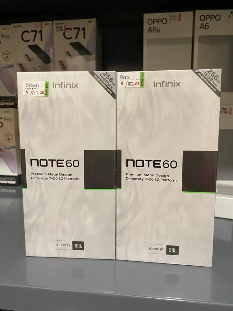 NOTE 60 8/256 NEW GARANSI RESMI