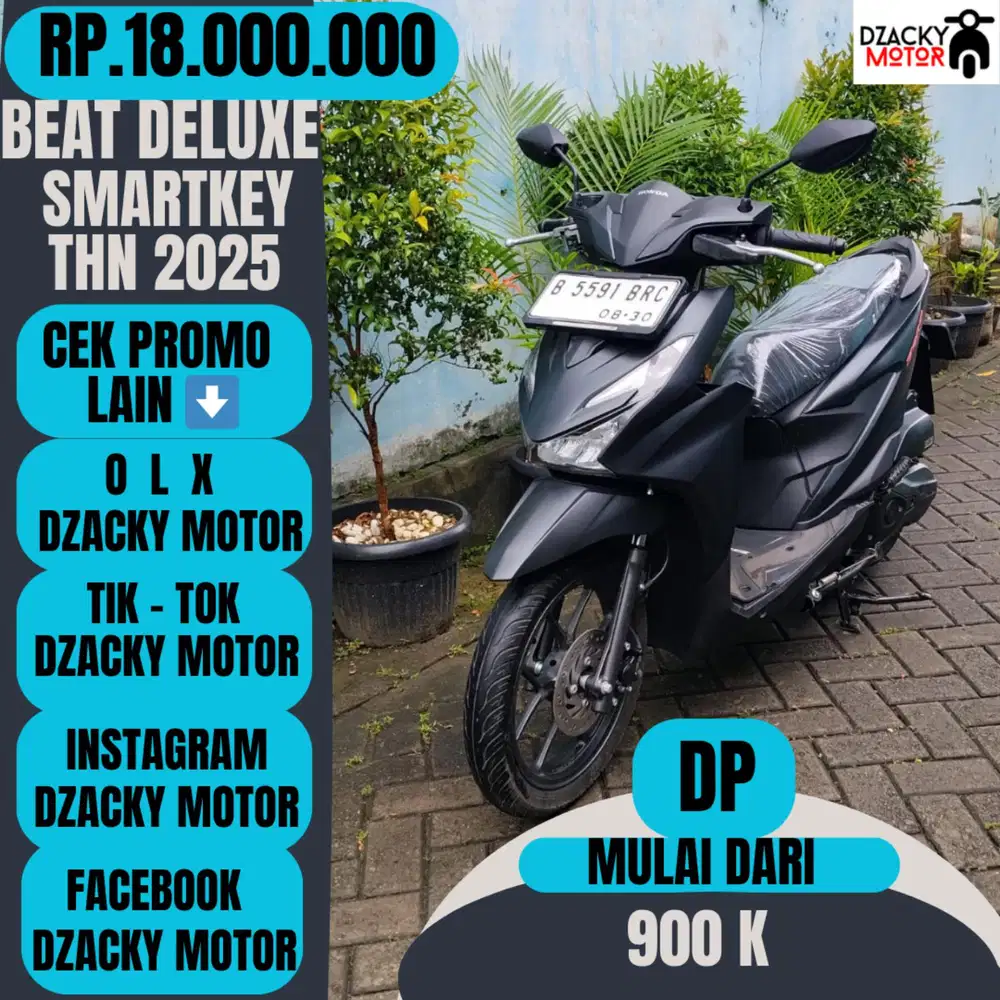 BEAT DELUXE SMARTKEY THN 2025 SECOND LIKE NEW