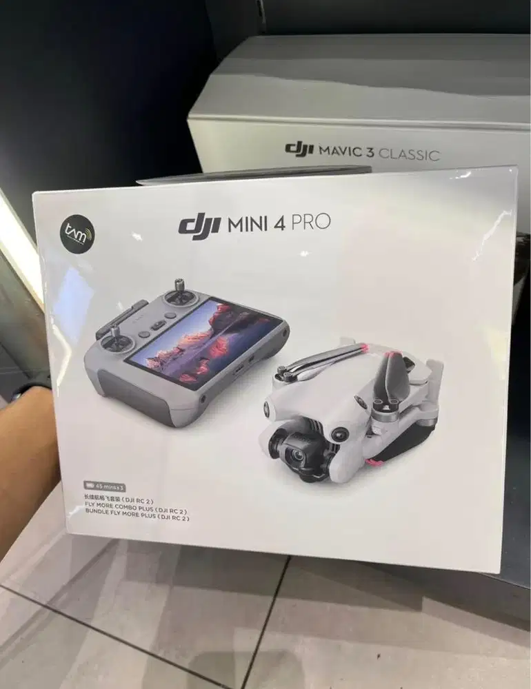 PROMO !! DJI MINI 4 PRO FLY MORE COMBO PLUS NEW SEGEL RESMI DJI