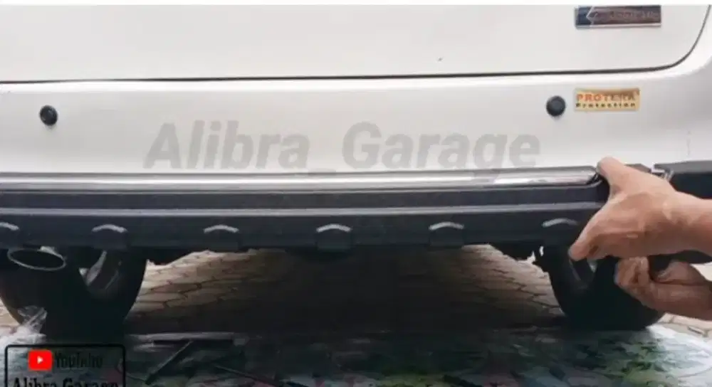 Tanduk pengaman bemper avanza 2013