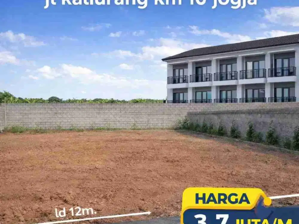 tanah pinggir aspal samping kos eksklusif