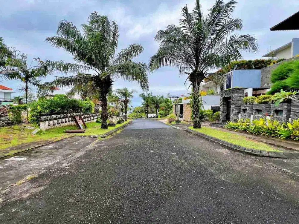 Tanah Dapat View Ocean Blue Luas Mulai 263m² Zona Kuning Lokasi Perumahan Di Benoa ,bali