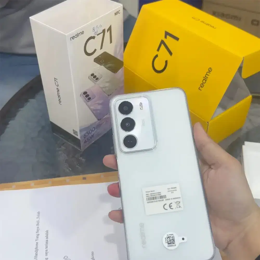 Nyicil hp cuman 200ribuan SDH dapat hp realme c71