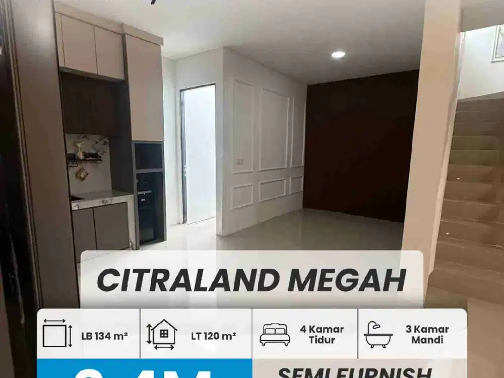 di jual  Rumah Citraland Megah Lavish Batam center siap huni