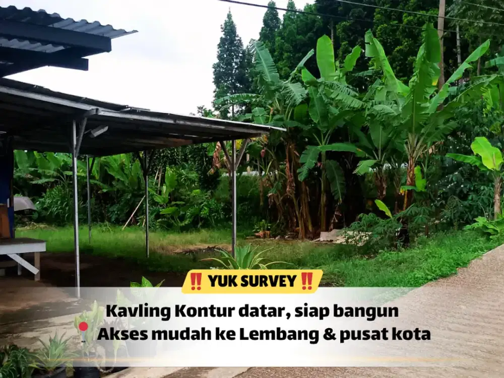 Peluang Emas! Tanah Luas di Sayap Setiabudi