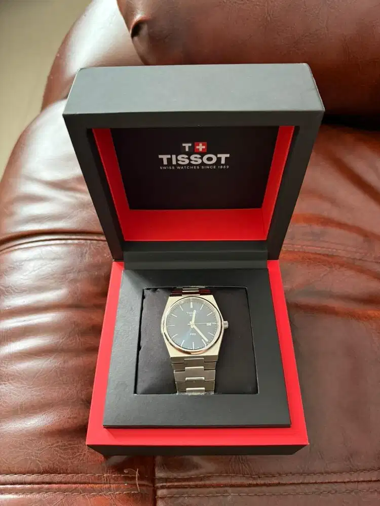 tissot prx blue dial