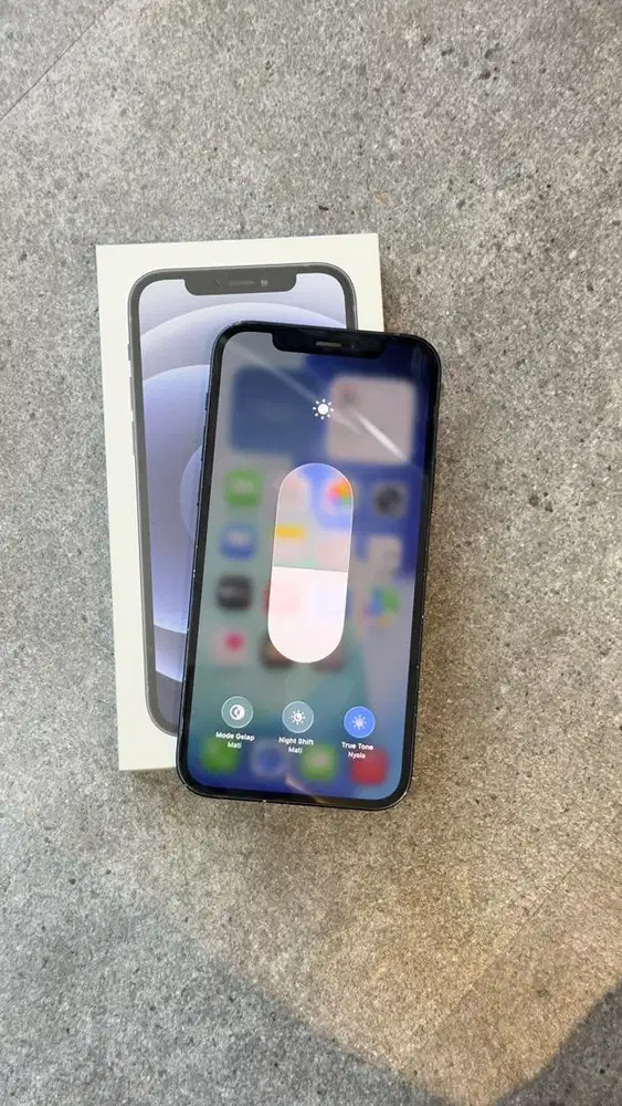 Iphone 12 Black 128GB Black Terdaftar Lengkap