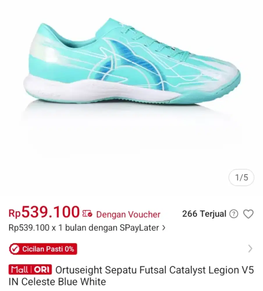 Sepatu Futsal Ortuseight