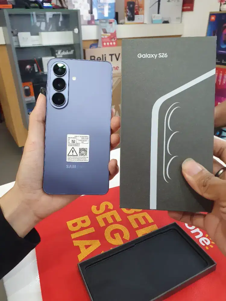 Samsung S26 512GB ada bonus Free Buds Core Free Fit3 & adaptor 60W