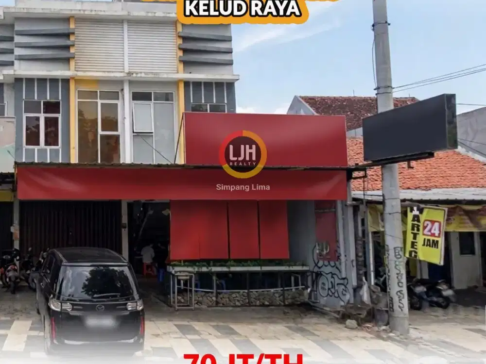 Ruko Siap Pakai di Kelud Raya, Cocok Untuk Usaha