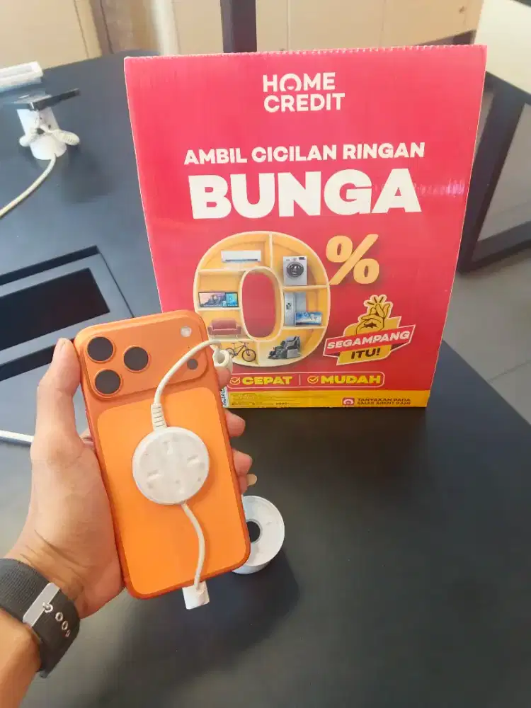 Iphone 17 Promax 256GB, pakai cicilan homecredit promo bunga 0%