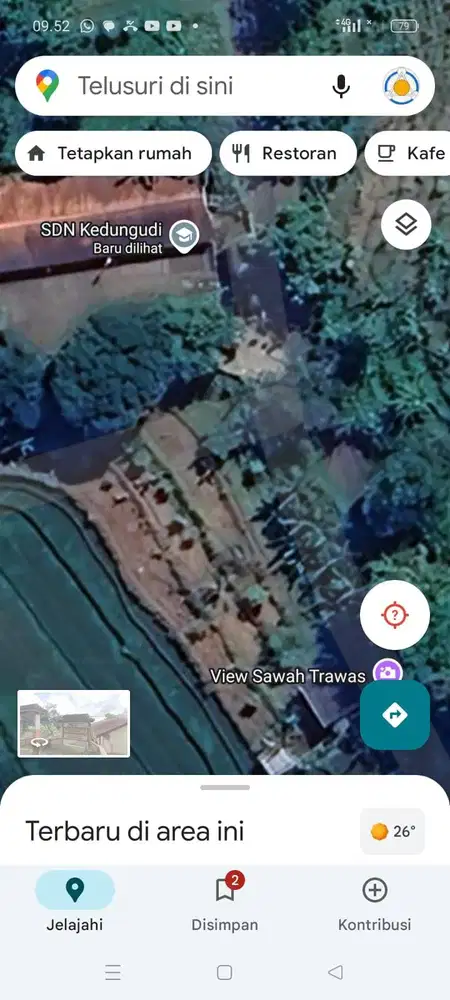 Dijual Tanah di Trawas (Harga Nego)