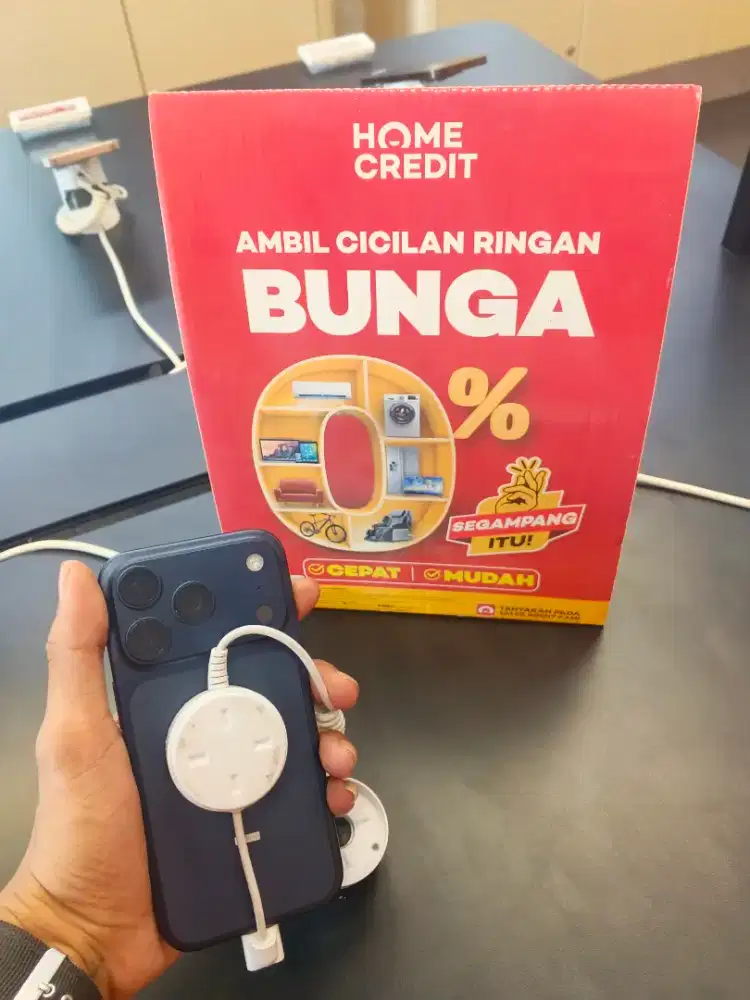 Iphone 17 Pro 256GB, pakai cicilan homecredit promo bunga 0%