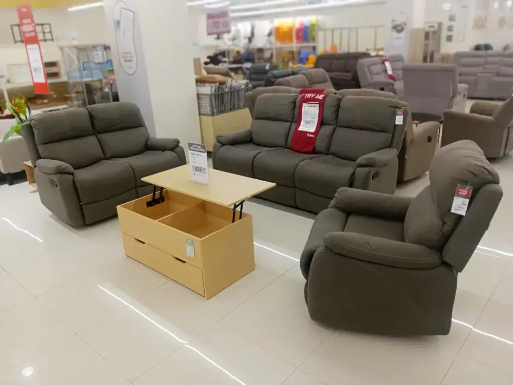 SOFA SET RECLINER
