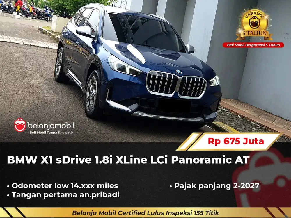 [ LOW MILES ] BMW X1 X 1 sDrive 1.8i XLine Facelift LCi 2023/2024