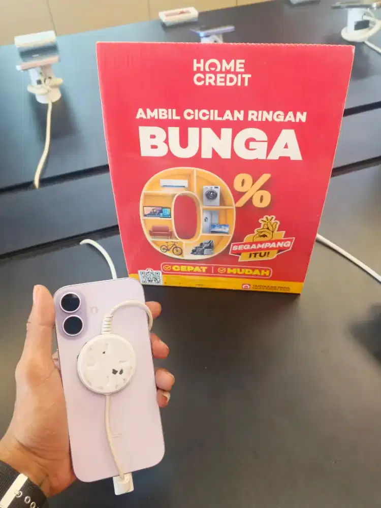 Iphone 17 Basic 256GB, pakai cicilan homecredit promo bunga 0%