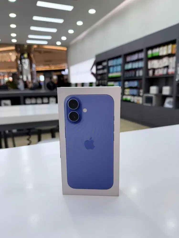 iPhone 16 Ultramarine 128GB, Cicilan 0% hingga 24 bulan