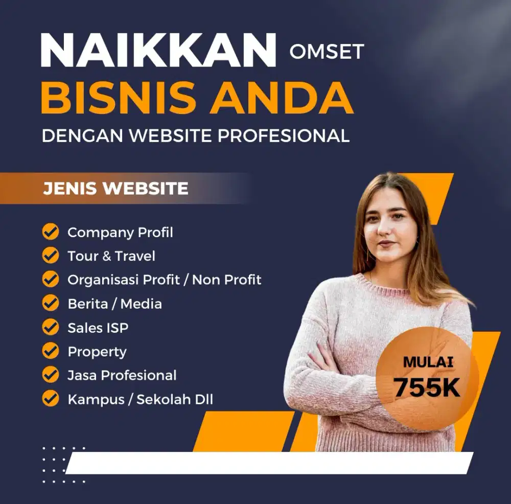Website perusahaan profesional
