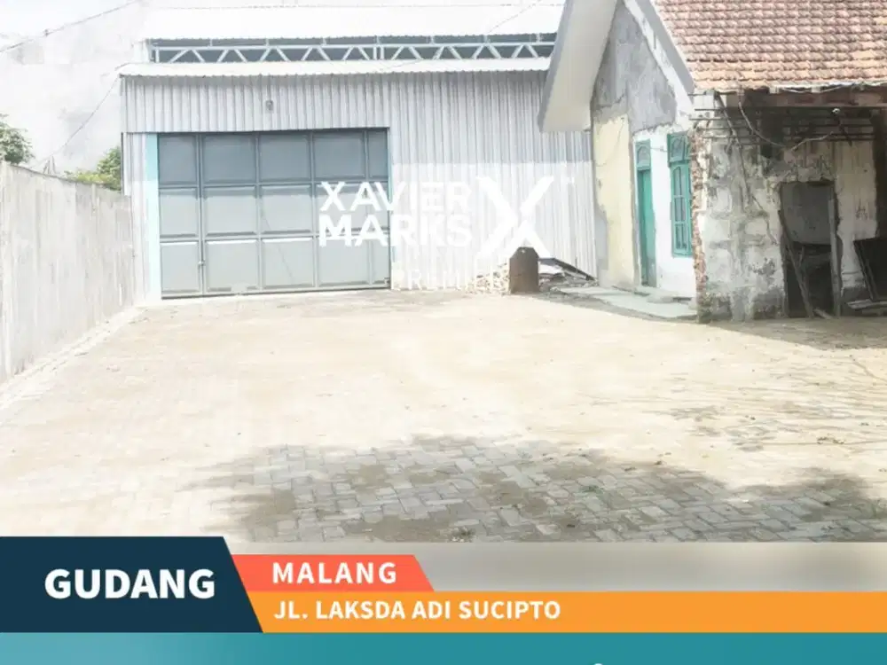 Disewakan Gudang Baru Kawasan Industri di LA Sucipto Malang