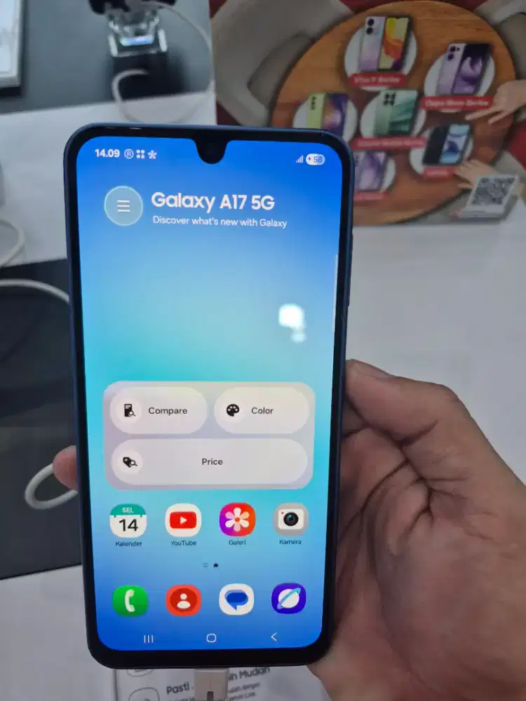 CREDIT HP SAMSUNG A17⁵G RAM 8GB/256GB PROMO FREE 1KALI CICILAN