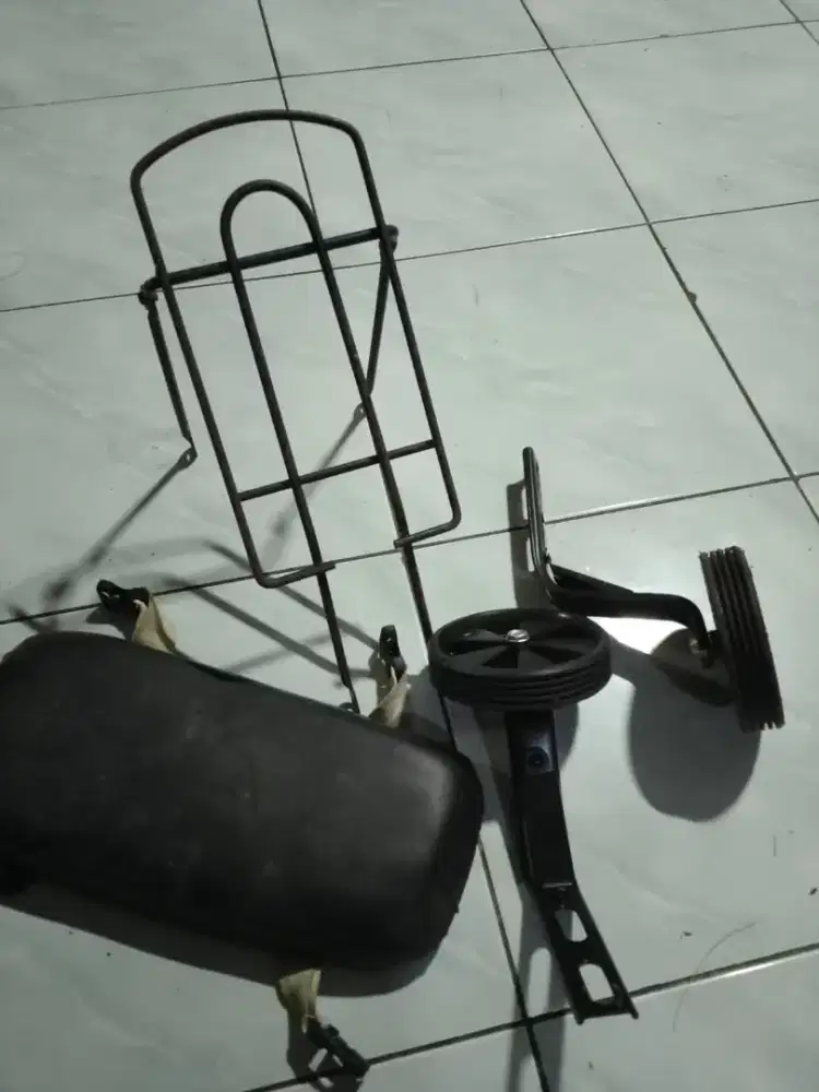 Boncengan sepeda lipat+ jok busa