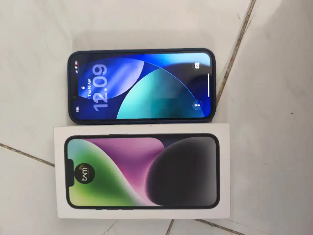 Iphone 14 Ibox Hitam No Minus Garansi Sampe Feb 2027