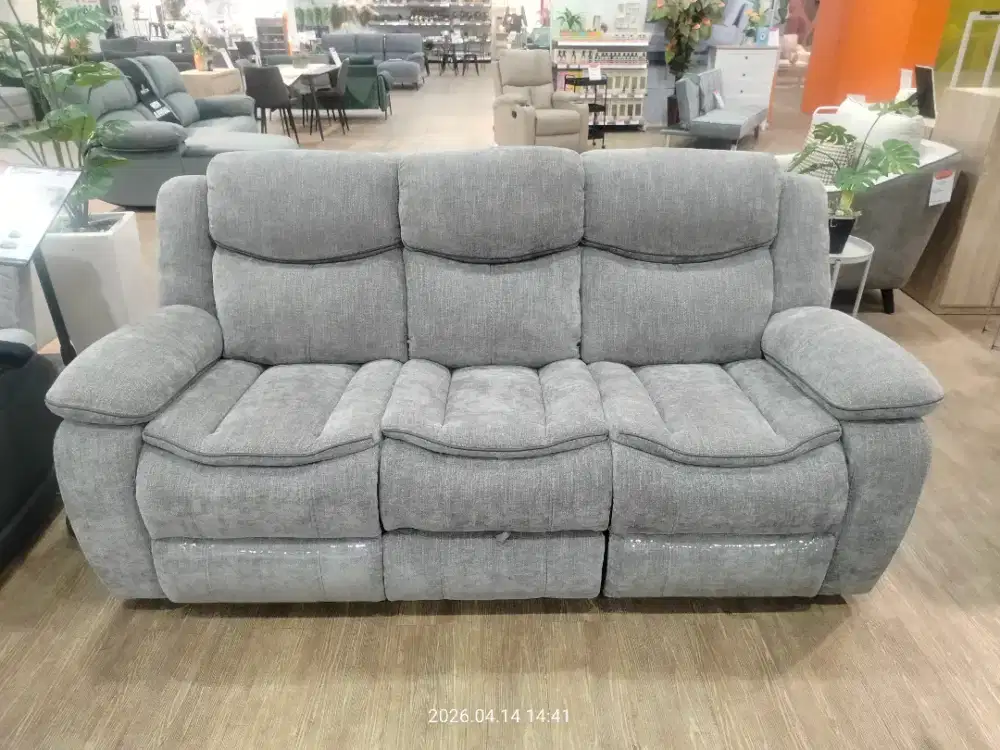 Sofa Recliner 3seat w/drop Down LEONA