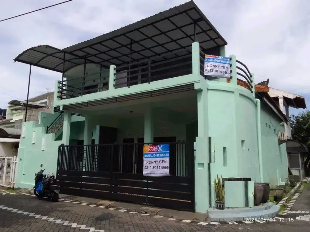 DIJUAL RUMAH DELTASARI INDAH WARU SIDOARJO RON.A2607