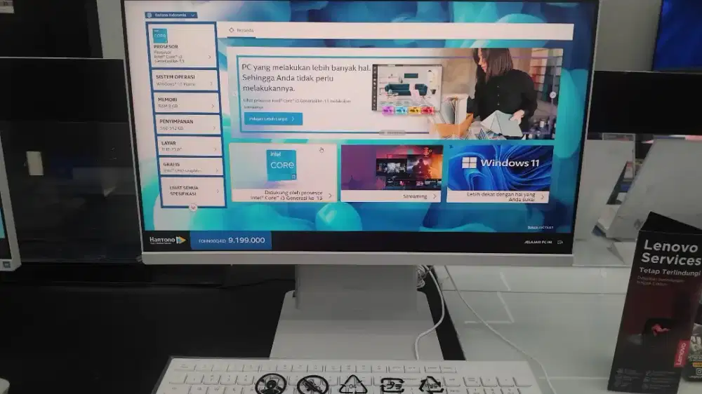 CICILAN TANPA KARTU KREDIT PC LENOVO ALL IN ONE
