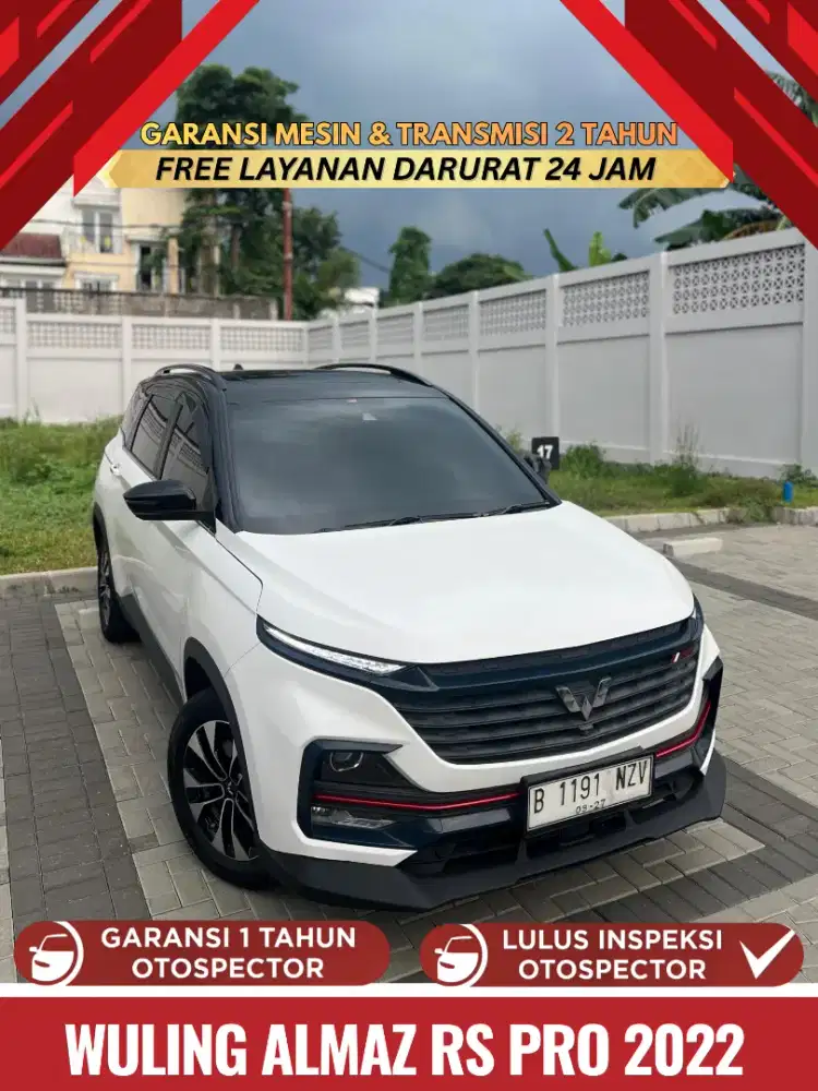 Wuling Almaz RS Pro 7 seater AT 2022 Almaz RS Pro  2022 Almaz 2022
