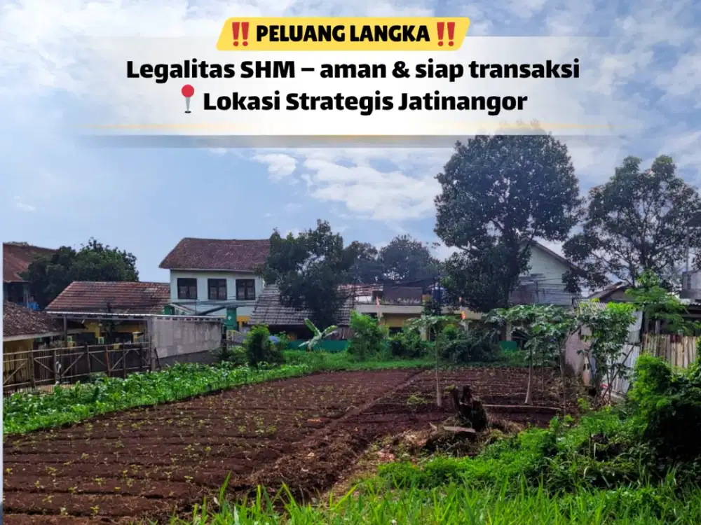Tanah 700 m² Siap Bangun – Lebar Ideal 20 Meter