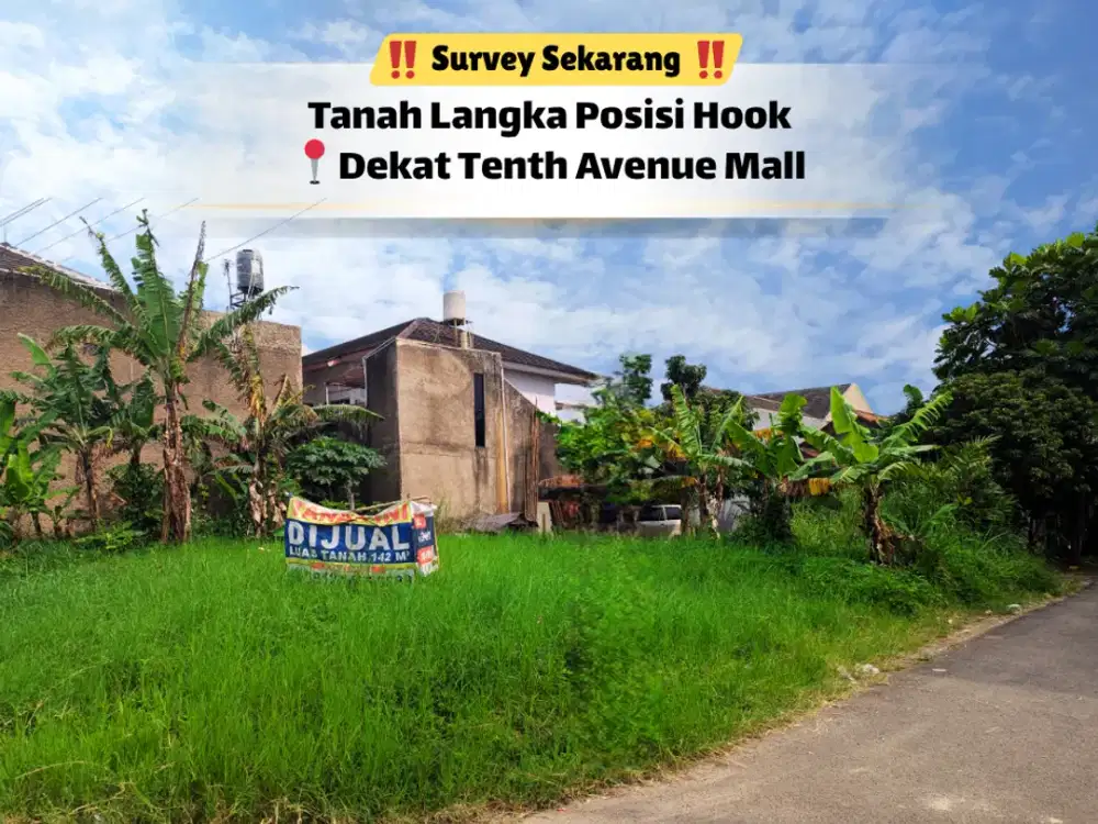 Tanah 142 m² – Aset Nyata di Lokasi Berkembang