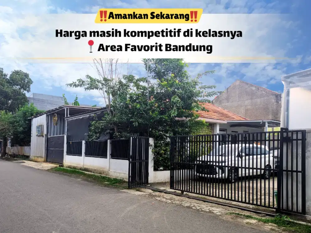 Tanah 125 m² Buahbatu – Ukuran Ideal & Siap Bangun