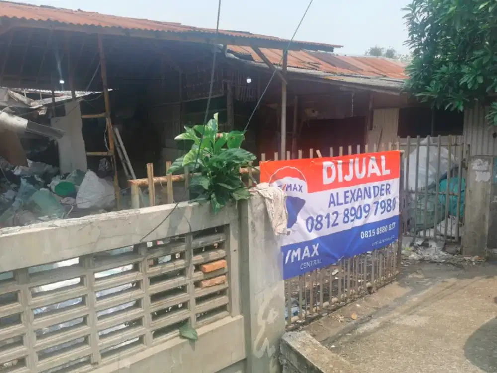 Dijual Bangunan Tua Hitung Tanah, Cengkareng Jakarta Barat