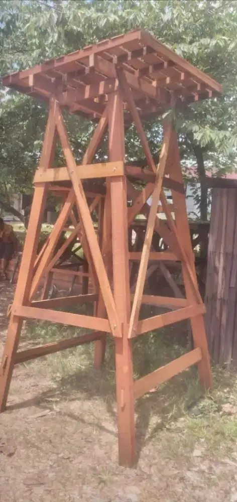 Tiang tandon menara ulin