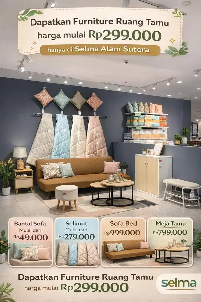 Perlengkapan Ruang Tamu