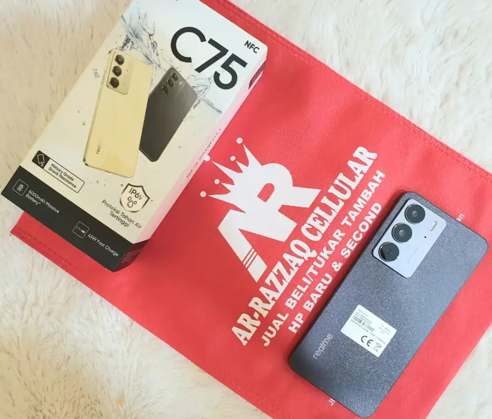 Realme C75 NFC 8/256 Baterai 6000 mah