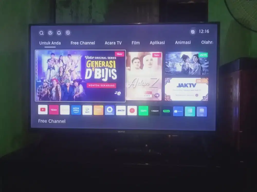 Dijual WEYON SMART TV 32 inc