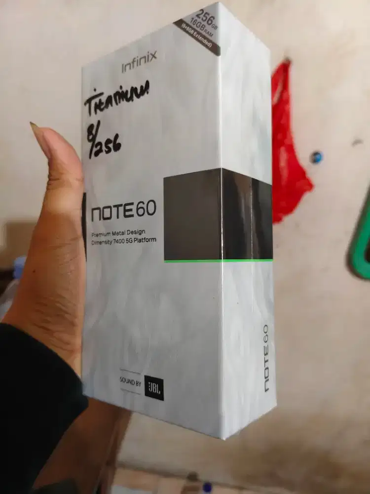Infinik note 60 5G segel pabrik 8/256