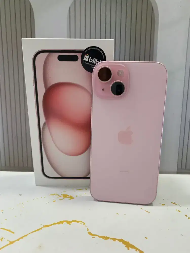 Iphone 15 pink 128gb iBox like new