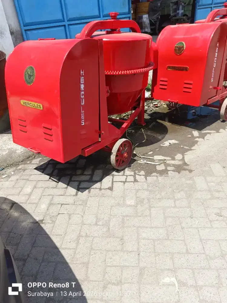 Molen Hercules 50kg komplit diesel engine siap pakai