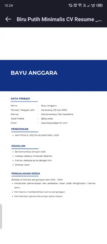 cari loker lowongan kerja