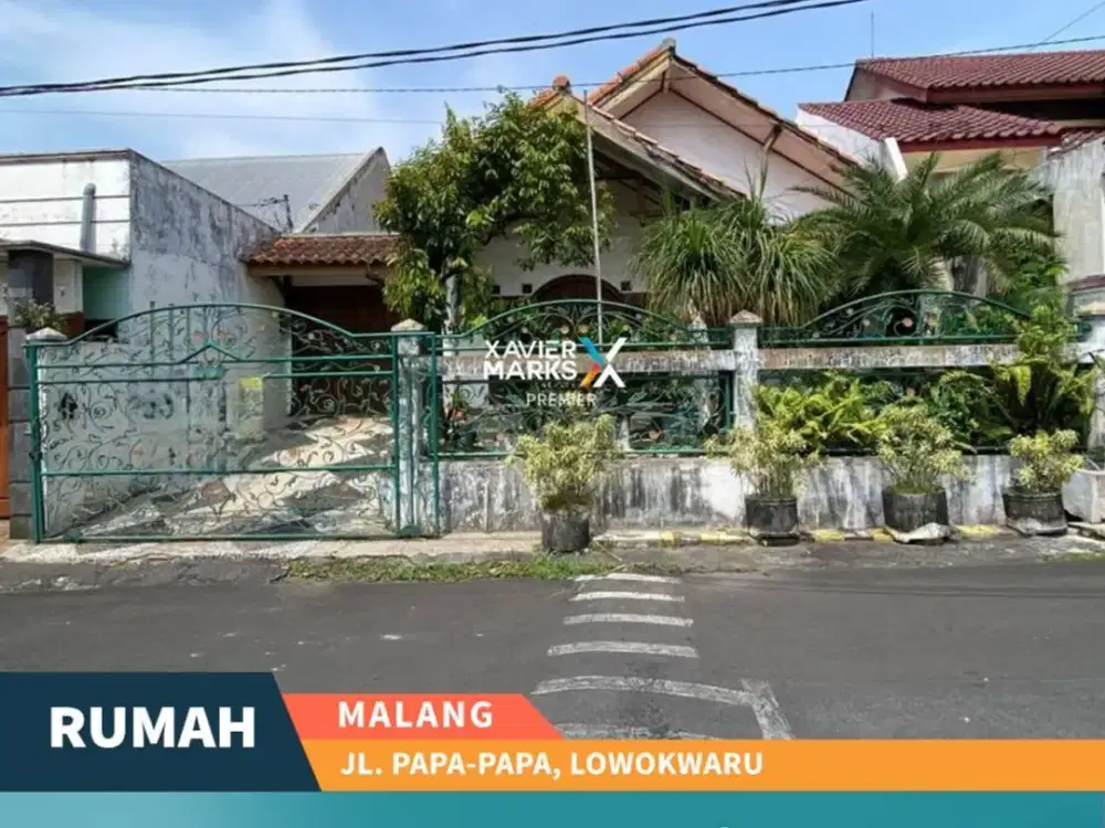 Dijual Rumah di Papa Papa Lowokwaru Malang Dekat Kampus dan Suhat