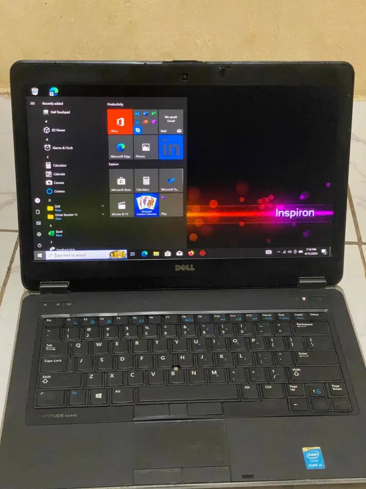 Dell E6440 Intel Core i5 Haswell Gen 4 Kondisi Oke Siap Pakai