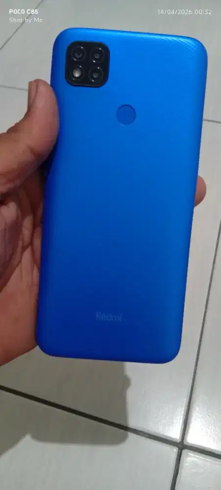 Xiaomi Redmi 9C Biru Ram 4/64 Murah Full Set