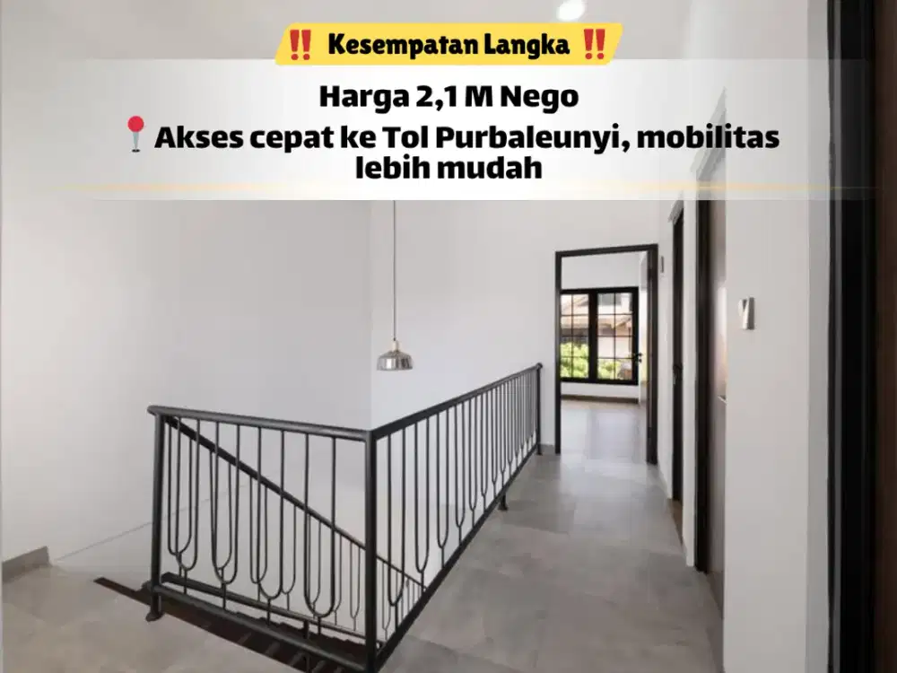 Rumah Premium Antapani 2 Lantai 4+1KT Harga Nego