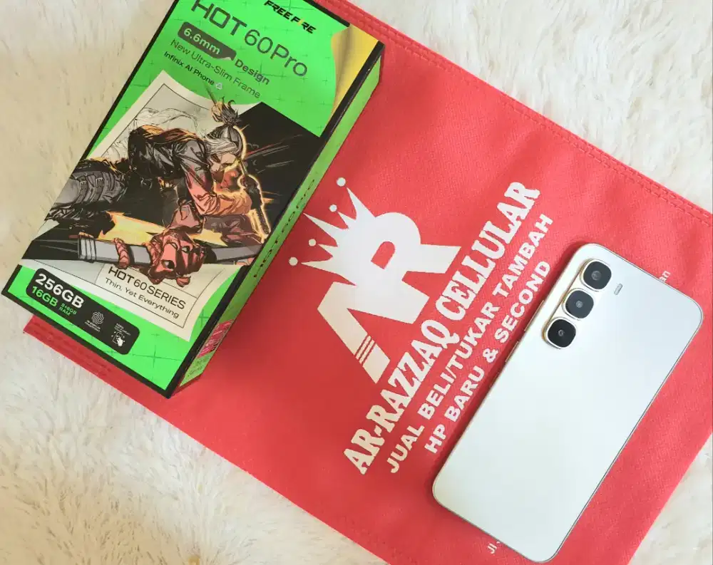 INFINIX HOT 60 pro 8/256 layar AMOLED
GARANSI SAMPAI 03/04/2027