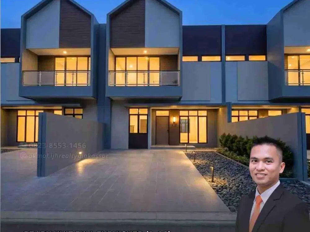 Rumah Full Furnished 8x20 Poros Hertasning Baru Gowa-Makassar