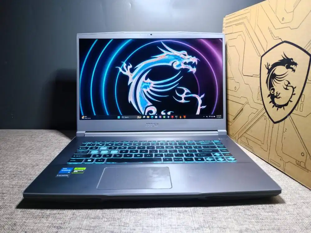 MSI Thin 15 B12UCX RTX 2050 | i5 Gen 12 | GARANSI PANJANG 2026 | MU